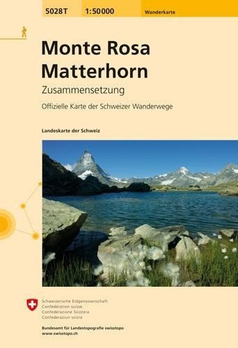 Swisstopo 1 : 50 000 Monte Rosa Matterhorn