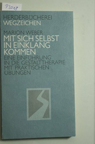 Mit sich selbst in Einklang kommen