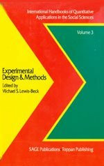Experimental Design (International Handbook of Quantitative Applications in the Social Sciences)