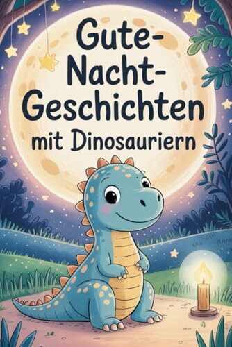 Gute-Nacht-Geschichten mit Dinosauriern | Sanfte Abenteuer zum Träumen, Kuscheln und Einschlafen für Kinder ab 3 Jahren (Gutenachtzauber – Die liebevolle Vorlese-Buchserie für Kinder, Band 3)