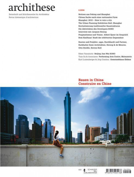 Archithese 2004/06 Bauen in China