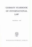 German Yearbook of International Law /Jahrbuch für Internationales Recht. Vol. 50 (2007)