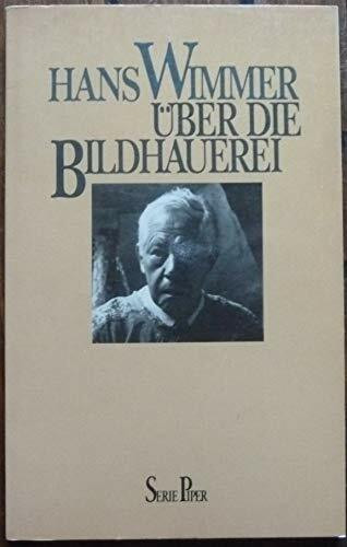 Über die Bildhauerei.