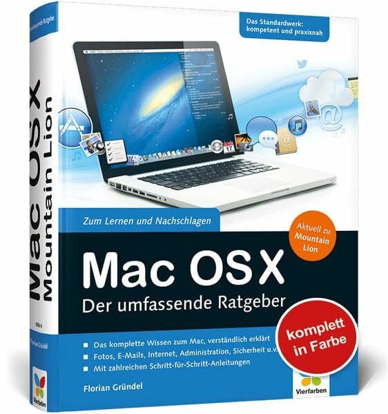 Mac OS X Mountain Lion: Der umfassende Ratgeber