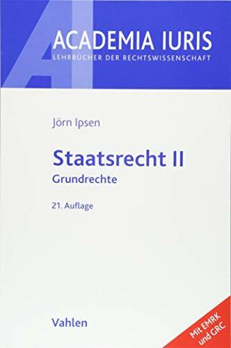 Staatsrecht II: Grundrechte