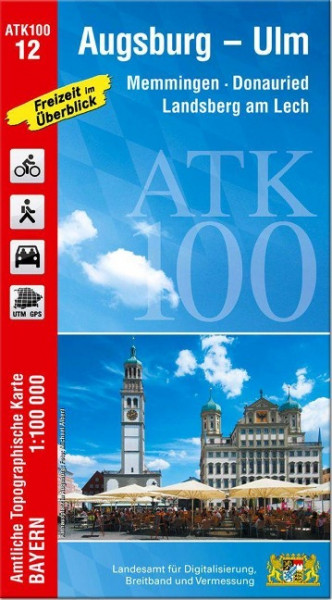 Augsburg - Ulm 1 : 100 000