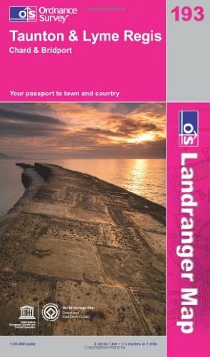 Taunton and Lyme Regis, Chard and Bridport (OS Landranger Map) Taunton and Lyme Regis, Chard and Bridport (OS Landranger Map)