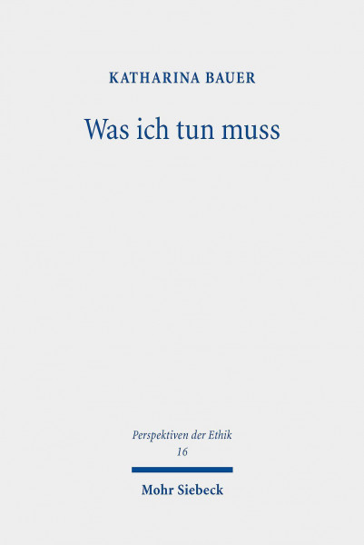 Was ich tun muss