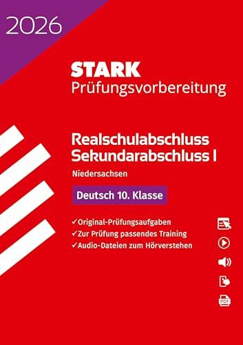 STARK Deutsch - Realschulabschluss 2026 Niedersachsen - Prüfungsvorbereitung (Abschlussprüfungen)