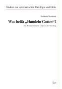 Was heißt "Handeln Gottes"?