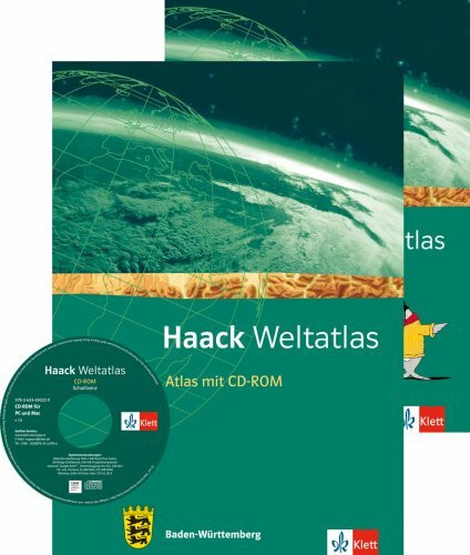 Haack Weltatlas. Ausgabe Baden-Württemberg Sekundarstufe I: Atlas mit CD-ROM und Arbeitsheft Kartenlesen Klasse 5-10