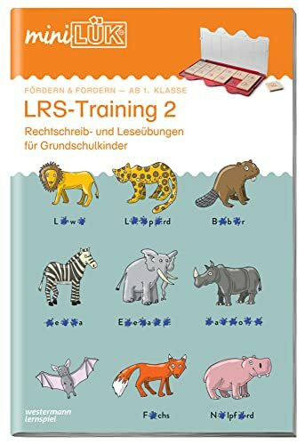 miniLÜK: LRS - Training 2: Rechtschreib- und Leseübungen für Grundschulkinder (Cover Bild kann abweichen): Rechtschreib- und Leeseübungen für Grundschulkinder. Förder (miniLÜK-Übungshefte: Deutsch)