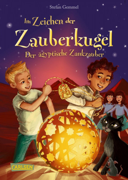 Im Zeichen der Zauberkugel 3: Der ägyptische Zankzauber: Fantastische Abenteuerreihe für Kinder ab 8 mit Spannung, Witz und Magie (3)