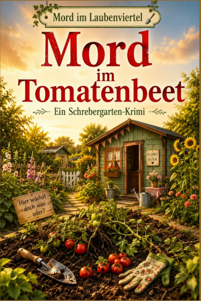 Mord im Tomatenbeet: Ein humorvoller Schrebergarten-Krimi (Mord im Laubenviertel, Band 1)