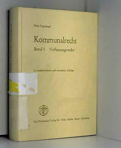 Kommunalrecht I. Verfassungsrecht