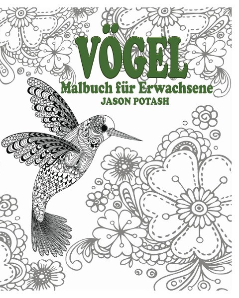 Vögel Malbuch für Erwachsene