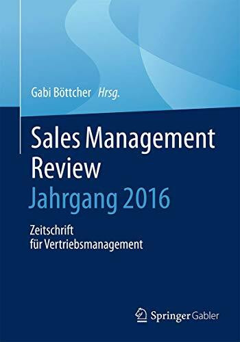 Sales Management Review – Jahrgang 2015: Zeitschrift für Vertriebsmanagement