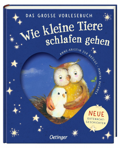 Wie kleine Tiere schlafen gehen. Das große Vorlesebuch: Neue Gutenachtgeschichten | Der Einschlaf-Bestseller jetzt als Vorlesebuch für Kinder ab 3 Jahren