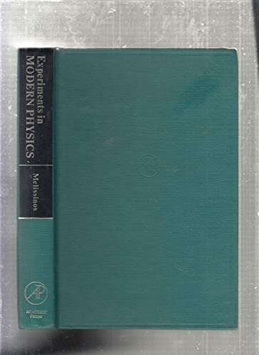 Academic Press Inc Experiments In Modern Physics