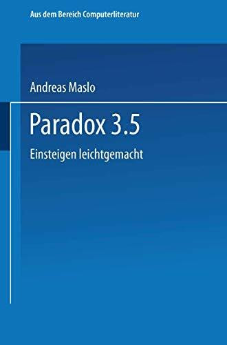 Paradox 3.5: Einsteigen leichtgemacht