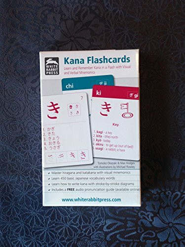 Kana Flashcards: Learn and Remember Kana in a Flash With Visual and Verbal Mnemonics