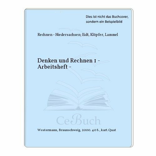 Denken und Rechnen, Arbeitshefte (DM) für Hessen, Niedersachsen, Nord, Rheinland-Pfalz u. Saarland, 1. Jahrgangsstufe