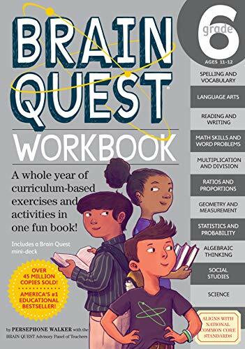 Brain Quest Workbook Grade 6: 1 (Brain Quest Workbooks)