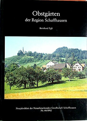 Obstgärten der Region Schaffhausen.