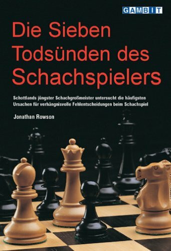 Die sieben Todsünden des Schachspielers: Schottlands jüngster Schachgroßmeister untersucht die häufigsten Ursachen für verhängnisvolle Fehlentscheidungen beim Schachspiel