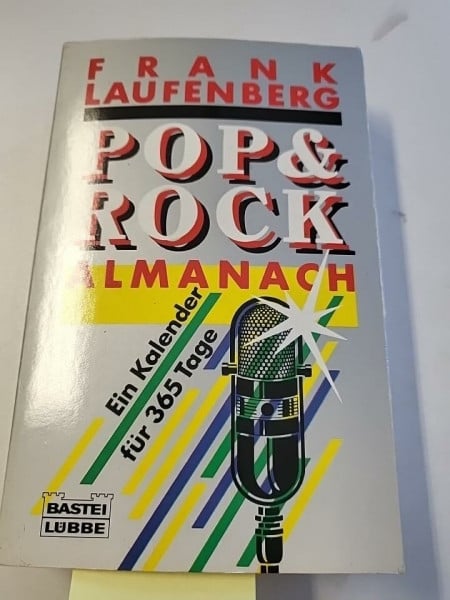 Pop & Rock-Almanach (Sachbuch. Bastei Lübbe Taschenbücher)
