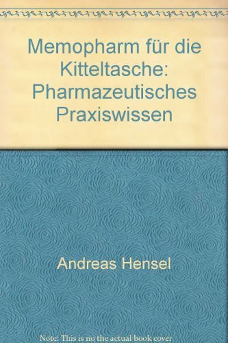 Memopharm für die Kitteltasche: Pharmazeutisches Praxiswissen