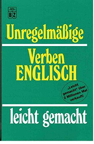 Unregelmäßige Verben Englisch