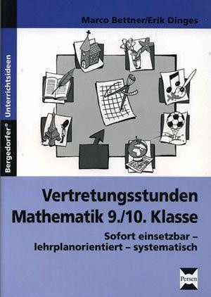 Vertretungsstunden Mathematik 9./10. Klasse