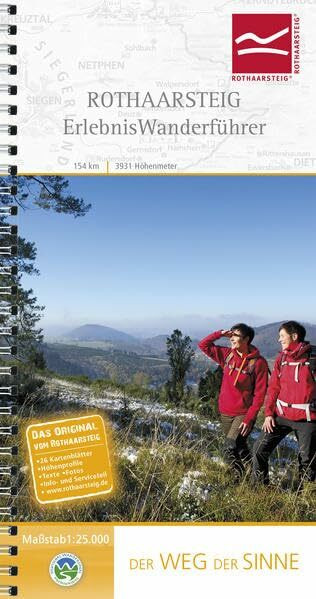 ErlebnisWanderführer Rothaarsteig: Wandern auf dem Weg der Sinne