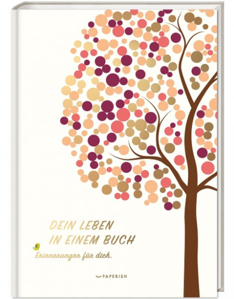 DEIN LEBEN IN EINEM BUCH (beige)