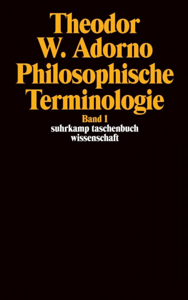 Philosophische Terminologie: Zur Einleitung. Band 1