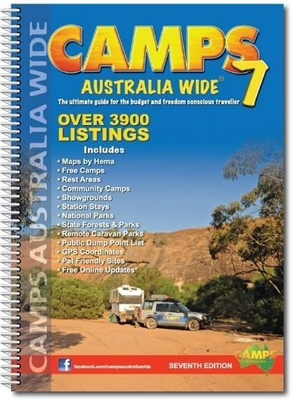 Camps Australia Wide 7 A4 Atlas