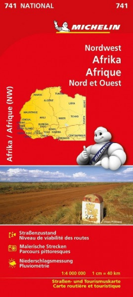 Michelin Nordwest-Afrika 1:4.000.000