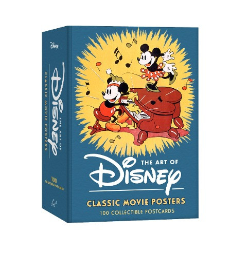 The Art of Disney: Iconic Movie Posters 100 Postcards