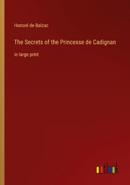 The Secrets of the Princesse de Cadignan