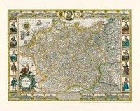 Historische Karte: Deutschland - Germania, Reprint 1607