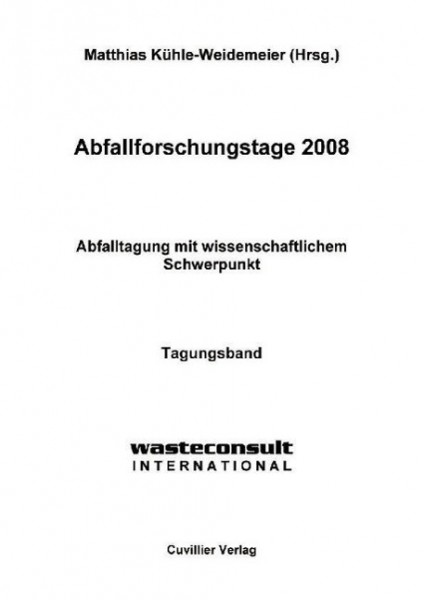 Abfallforschungstage 2008