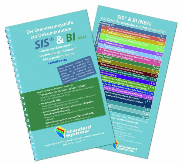 Die Orientierungshilfen zur Dokumentation SIS & BI (NBA): Inhalte Strukturmodell - Begutachtungsinstrument Pflegegradermittlung