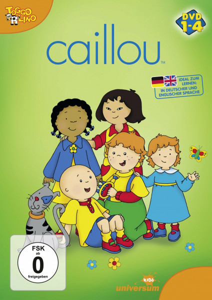 Caillou 1-4 - Box [4 DVDs]