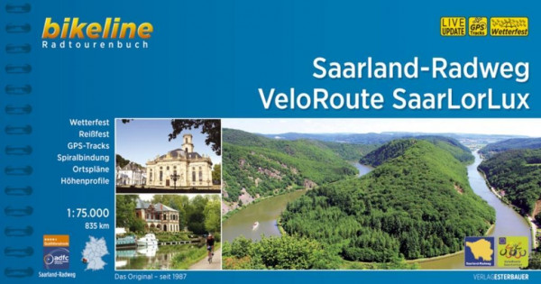 Saarland-Radweg. VeloRoute SaarLorLux