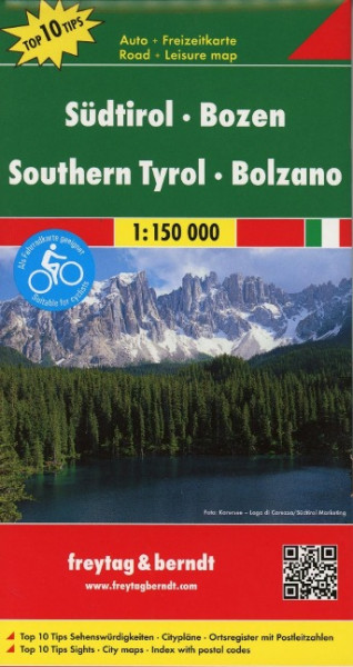 Südtirol, Bozen 1 : 150 000