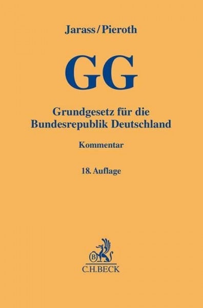 Grundgesetz für die Bundesrepublik Deutschland (Gelbe Erläuterungsbücher)