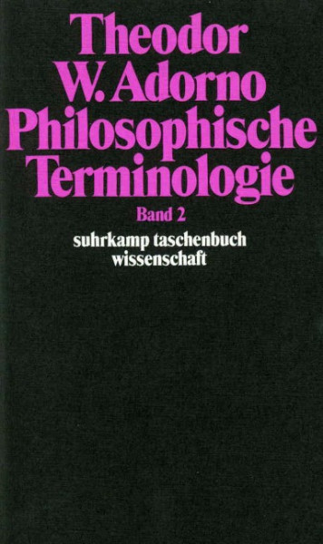 Philosophische Terminologie 2