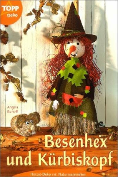 Besenhex' und Kürbiskopf: Herbstdeko mit Naturmaterialien