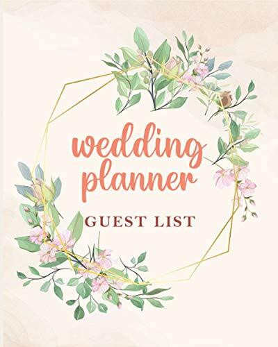 Wedding planner: guest list for wedding